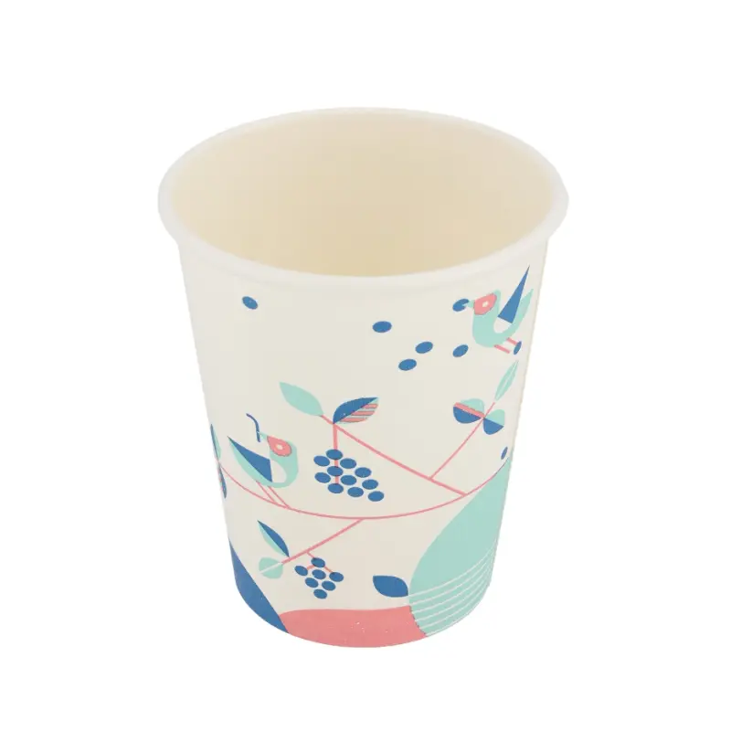 Popierinis puodelis Birds 8oz | 230ml, 1000vnt/dėž